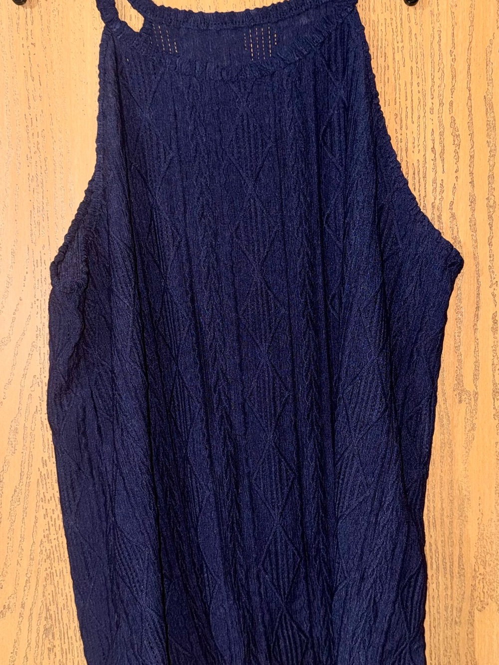 Navy Tank Top - 1X